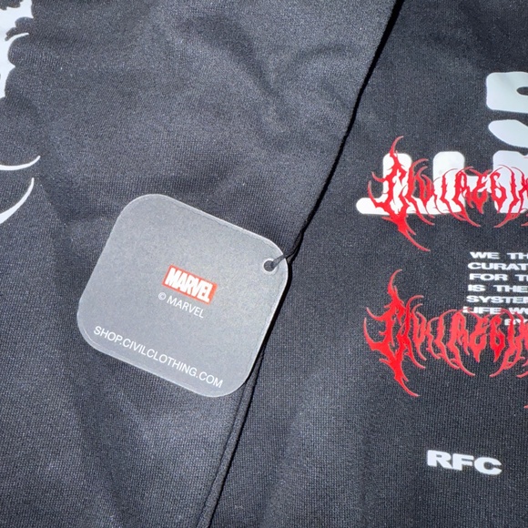 Civil Regime x Spiderman Blooming Through Chaos Hoodie Men’s Sizes - Picture 4 of 4